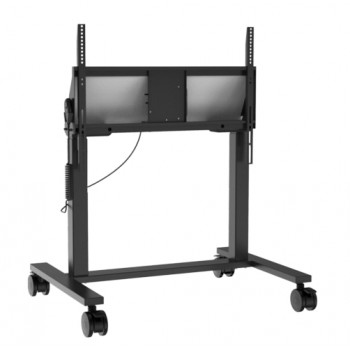 MAXHUB EST09 mobiili näyttöteline 55-86 tuuman näytöille, 120 kg kantavuus, VESA 900x600 asti, musta