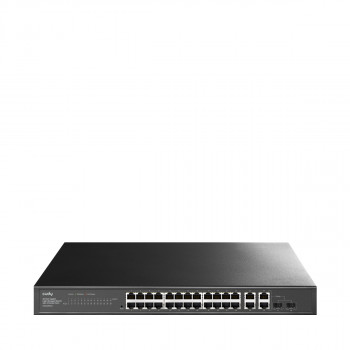 Cudy GS1028ES2 26-porttinen Gigabit Ethernet -kytkin ja 2 Combo SFP -porttia