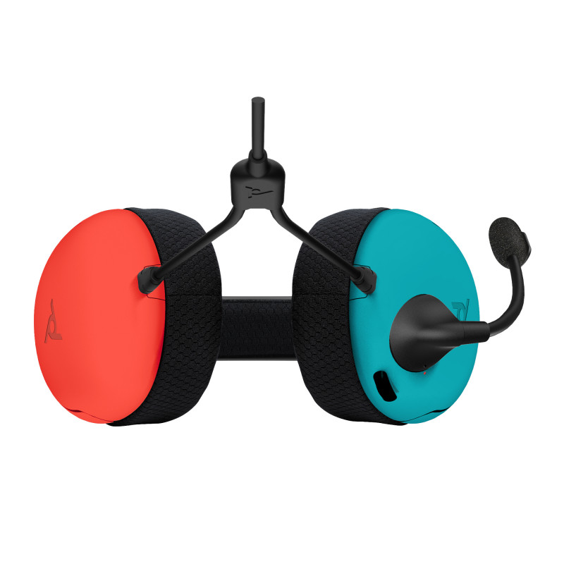 PDP Gaming LVL40 langallinen stereo-pelikuuloke Nintendo Switchille, sininen/punainen