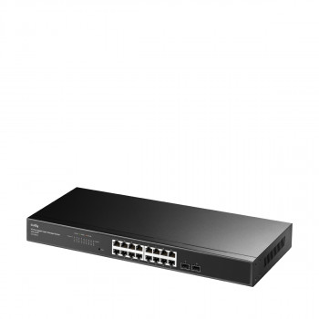 Cudy GS1016ES2 16-porttinen Gigabit Ethernet -kytkin, 2 SFP uplink