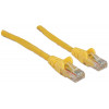 Intellinet Cat6 UTP -verkkokaapeli, 2 x RJ-45, valettu, 7,5 m, keltainen (342391)