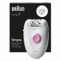 Braun Silk-épil 1 SE1-000 epilaattori (valkoinen/pinkki) 7500435224949