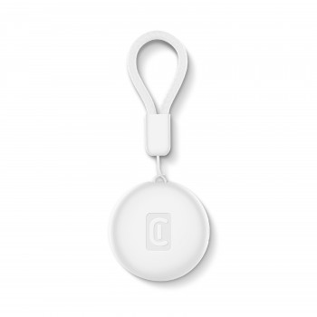 Cellularline Tracy Tag Bluetooth-seurantalaite Androidille, valkoinen 61290