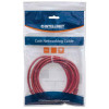 Intellinet Cat6 UTP patch-kaapeli, RJ45, valettu, 1,5 m, punainen 342155