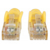 Intellinet Cat6 UTP patch-kaapeli, 2 x RJ45, valetut taittumissuojat, 15,0 m, keltainen (342407)