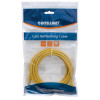 Intellinet Cat6 UTP patch-kaapeli, 2 x RJ45, valetut taittumissuojat, 15,0 m, keltainen (342407)