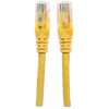Intellinet Cat6 UTP patch-kaapeli, 2 x RJ45, valetut taittumissuojat, 15,0 m, keltainen (342407)