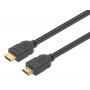 MANHATTAN CL3 4K@60Hz High-Speed-HDMI-kaapeli Ethernetillä uppoasennuksiin, 5 m, musta (356978)