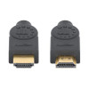 MANHATTAN CL3 4K@60Hz High-Speed-HDMI-kaapeli Ethernetillä uppoasennuksiin, 5 m, musta (356978)