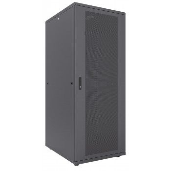 Intellinet 42U 19 tuuman verkkokaappi, musta RAL 9005, 600x1000mm, lukittava lasiovi 713733