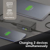 Cellularline Powerview IQ varavirtalähde 10000 mAh, 45 W, USB-C / USB-A, IQ-näyttö 61435