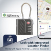 Cellularline TRACY LOCK älylukko Bluetooth-seurannalla Apple Find My -sovelluksella, musta 61302