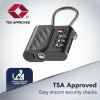 Cellularline TRACY LOCK älylukko Bluetooth-seurannalla Apple Find My -sovelluksella, musta 61302
