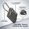 Cellularline TRACY LOCK älylukko Bluetooth-seurannalla Apple Find My -sovelluksella, musta 61302