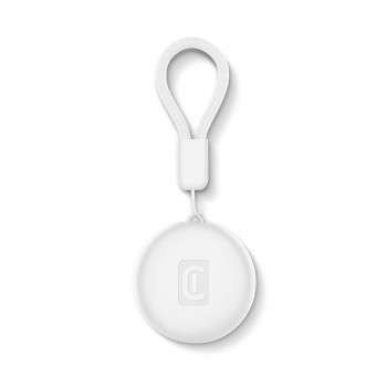 Cellularline TRACY TAG Bluetooth-paikannin Apple Find My -tukeen, valkoinen 60997