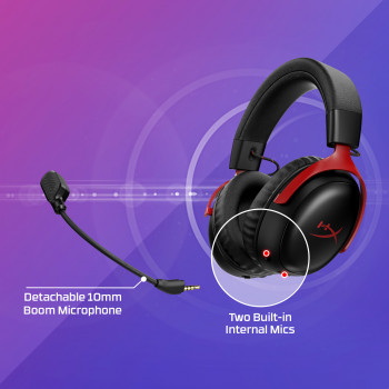 HyperX Cloud III S Wireless pelikuulokkeet laventeli D95DFAA