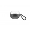Samsung Galaxy Clip Case Buds 3 Pro -kuulokkeille läpinäkyvä TPU-suojakotelo karabiinilla GP-FPR630HICBW