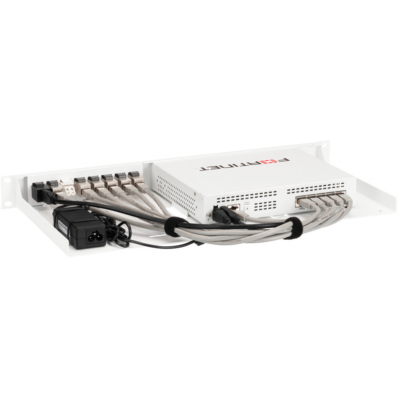 Rackmount.IT RM-FR-T21I suojattu rack-asennussarja FortiGate 50G-sarjalle