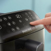 Philips Ovi Stacked Dual Basket 4000 kuumailmafriteerauskeitin 9L 2700W musta & hopea NA461/00