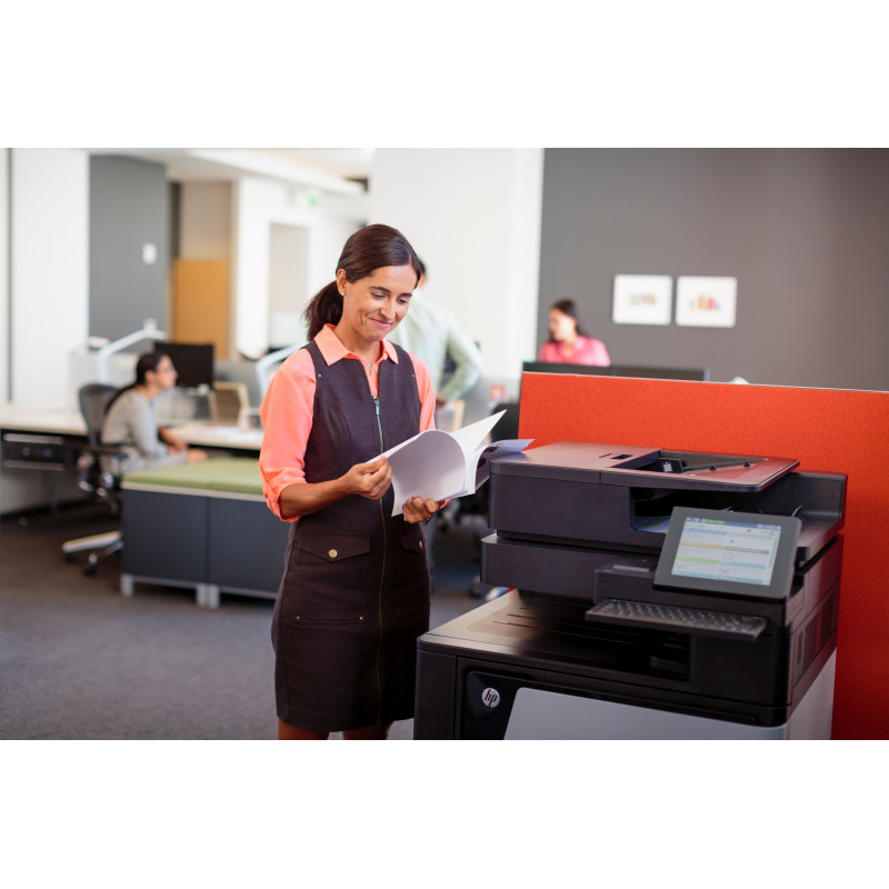 HP LaserJet Enterprise Flow MFP M880z+ monitoimitulostin - väri - laser - A3 - 46 ppm - 4100 arkkia - USB, LAN