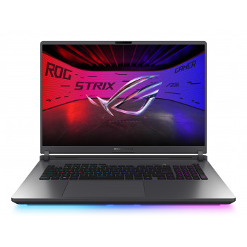 ASUS ROG Strix G18 G815LW-SA358W pelikannettava, 18 tuuman WQXGA Mini LED 240Hz, Intel Core Ultra 9 290HX Plus, GeForce RTX 5080 16GB, 64GB DDR5, 1TB SSD, Windows 11 Home, saksalainen QWERTZ-näppäimistö