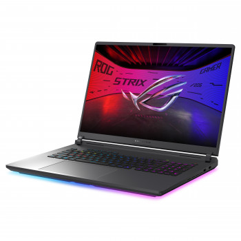 ASUS ROG Strix G18 G815LW-SA358W pelikannettava, 18 tuuman WQXGA Mini LED 240Hz, Intel Core Ultra 9 290HX Plus, GeForce RTX 5080 16GB, 64GB DDR5, 1TB SSD, Windows 11 Home, saksalainen QWERTZ-näppäimistö