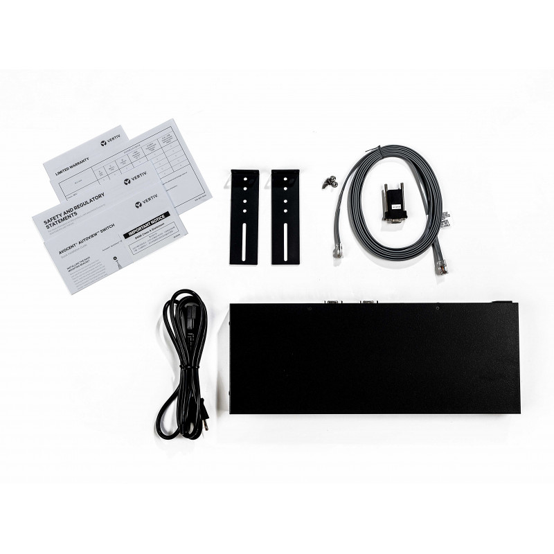 Vertiv AV3216-202 2x16 CAT5 digitaalinen KVM-kytkin - 16-porttinen