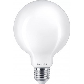 Philips LED Classic 60W G93 E27 lämmin valkoinen mattahimmennyskelvoton pallolamppu