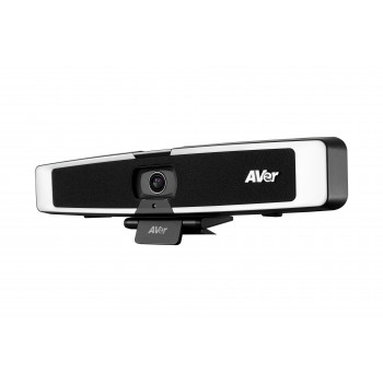 AVer VB130 4K USB-videoäänipalkki älykkäällä valaistuksella, 4x digitaalinen zoom, 120° kuvakenttä, tekoälyautomaattiseuranta, beamforming-mikrofoni, 10W-kaiutin, PoE+