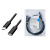 LogiLink CU0211 USB-C jatkojohto 100W 2m musta