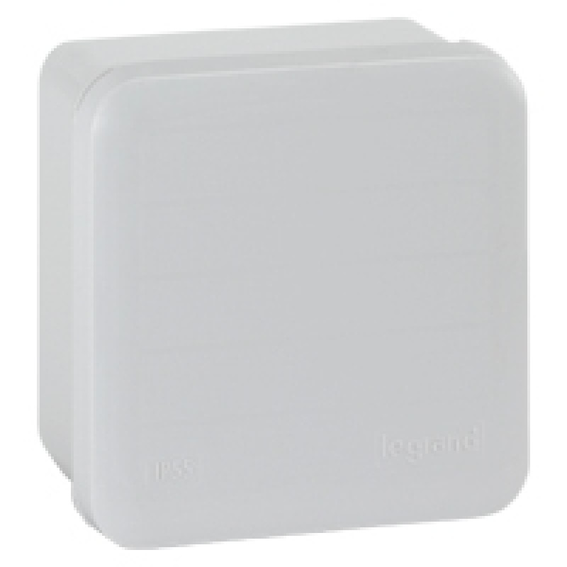 Legrand 092011 jakorasia 80 x 80 x 45 mm vaaleanharmaa IP55