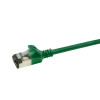 LogiLink SlimLine Cat 6a STP -verkkokaapeli RJ-45 5 m vihreä RAL 6029 CQ9075S