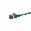 LogiLink SlimLine Cat 6a STP -verkkokaapeli RJ-45 5 m vihreä RAL 6029 CQ9075S