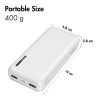 LogiLink PA0323W varavirtalähde 20000 mAh valkoinen - 2x USB-A, 1x USB-C, 20W PD