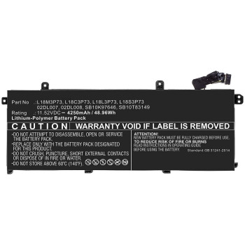 CoreParts MBXLE-BA0257 Li-Ion kannettavan tietokoneen akku Lenovo ThinkPad T440/T450/T460/X240/X250/X260 (11,1V, 2200mAh, 24Wh, 3-kennoinen, musta)