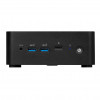 MSI Cubi NUC 1M-021DE Mini PC -barebone - Intel Core 5 120U, 8GB RAM, 512GB SSD, Windows 11 Pro, musta 00B0B111-021