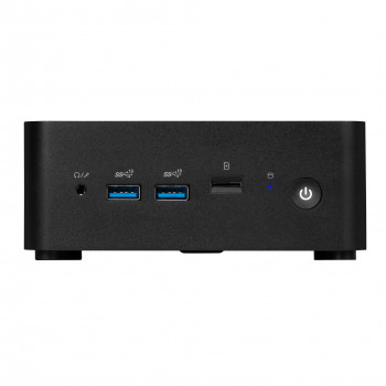 MSI Cubi NUC 1M-021DE Mini PC -barebone - Intel Core 5 120U, 8GB RAM, 512GB SSD, Windows 11 Pro, musta 00B0B111-021