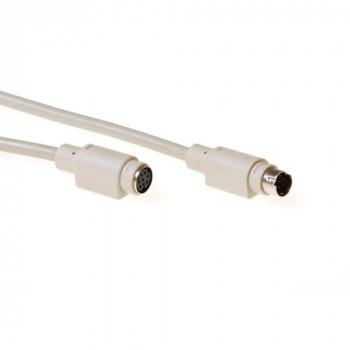 ACT 8-pin Mini-DIN jatkokaapeli uros naaras 2 m (AK5855)