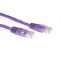 ACT violetti 10 m U/UTP CAT5e -verkkokaapeli RJ45-liittimillä (IB4710)