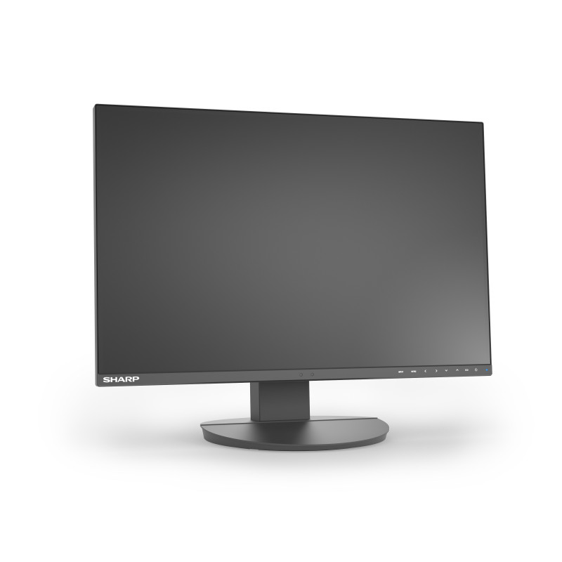 NEC Sharp MultiSync EA241W 24 tuuman WUXGA IPS LED -näyttö kaiuttimilla (musta)