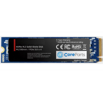 CoreParts CPSSD-M.2NVMEHE-2TB sisäinen SSD-kiintolevy M.2 2000 GB PCI Express 3.0 3D NAND NVMe