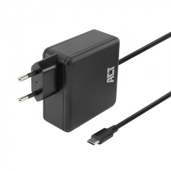 ACT USB-C kannettavan tietokoneen laturi 100W Power Delivery -profiileilla, 2 m (AC2015)