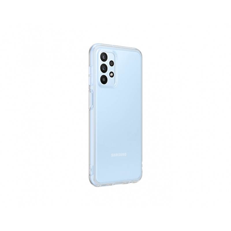 Samsung Soft Clear Cover EF-QA235 Galaxy A23 5G:lle, läpinäkyvä (EF-QA235TTEGWW)