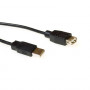 ACT USB 2.0 jatkokaapeli USB-A uros USB-A naaras 3 m musta SB2230