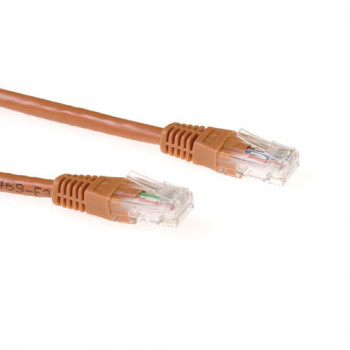 ACT CAT6A UTP 15 m ruskea verkkokaapeli (IB4415)