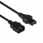 ACT virtakaapeli C14 - C15 musta 1,5 m (AK5387)