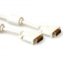 ACT DVI-D Dual Link -kaapeli M/M norsunluu 10m (AK3634)