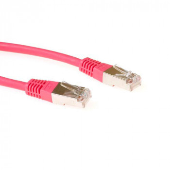ACT patchkaapeli SSTP Cat6 PIMF punainen 25m RJ45 FB9525