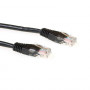 ACT 1,5 m Cat5e U/UTP RJ45 -verkkokaapeli - musta IB5951