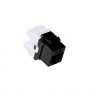 ACT CAT6 Keystone -liitin UTP Punch Down musta (TD6012)